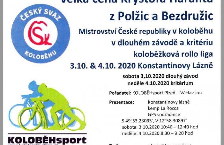 Velká cena Kryštofa Haranta z Polžic a Bezdružic - Mistrovství České republiky v koloběhu